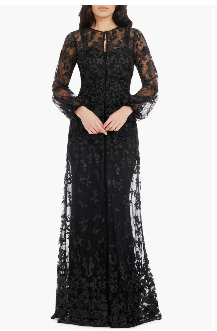 Dress the Population Joss Floral Lace Jacket - Size Large